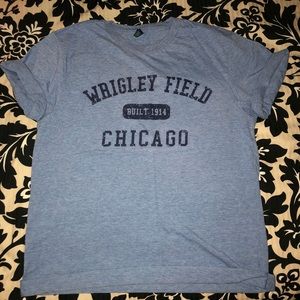 wrigley field chicago tshirt